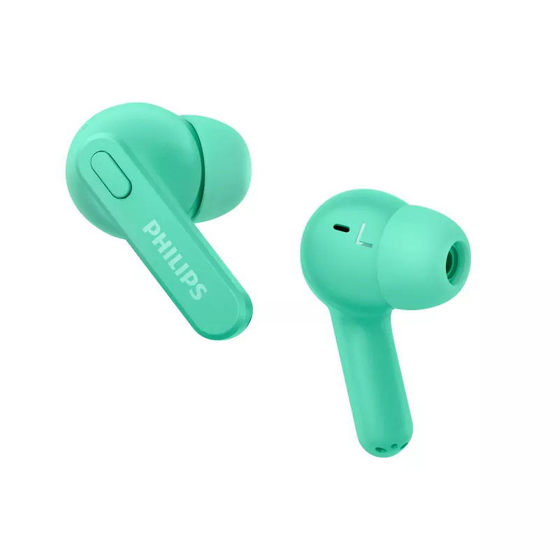Philips 2000 series TAT2206GR/00 headphones/headset True Wireless Stereo (TWS) In-ear Calls/Music Bluetooth Turquoise