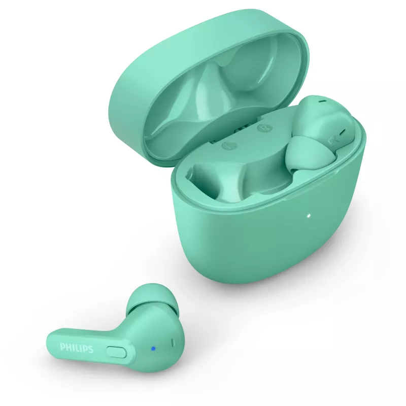 Philips 2000 series TAT2206GR/00 headphones/headset True Wireless Stereo (TWS) In-ear Calls/Music Bluetooth Turquoise