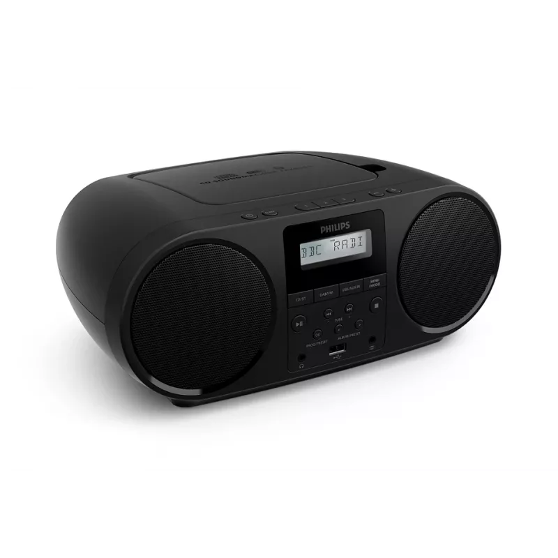 Philips TAZ6000/10 CD player Black Portable CD player