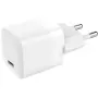 Vision USB-C Charger 30W EU Plug White Universal Power Adapter