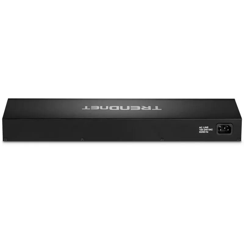 Switch Trendnet TEG-30262 v1.0R Gigabit Ethernet 24 Ports 1U Black