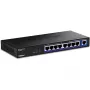 TRENDnet TEG-S591 unmanaged 8-port 2.5G Ethernet switch, 100/1000/2500, 60 Gbit/s, MAC table 4000, wall-mountable