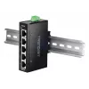 Network switch TRENDnet TI-ELC50 Unmanaged 5-port Fast Ethernet (10/100), 9.6–60V, wall/DIN-rail mount