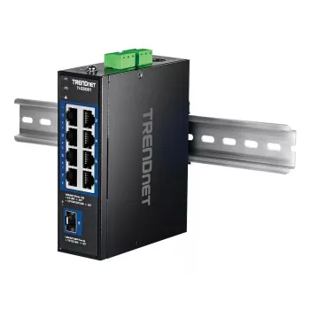 TRENDnet TI-G5091 Industrial Unmanaged 9-Port 2.5G Ethernet Switch with 10G SFP+ Port