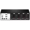 KVM switch Trendnet TK-440DP Black Silver