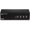 KVM switch Trendnet TK-440DP Black Silver