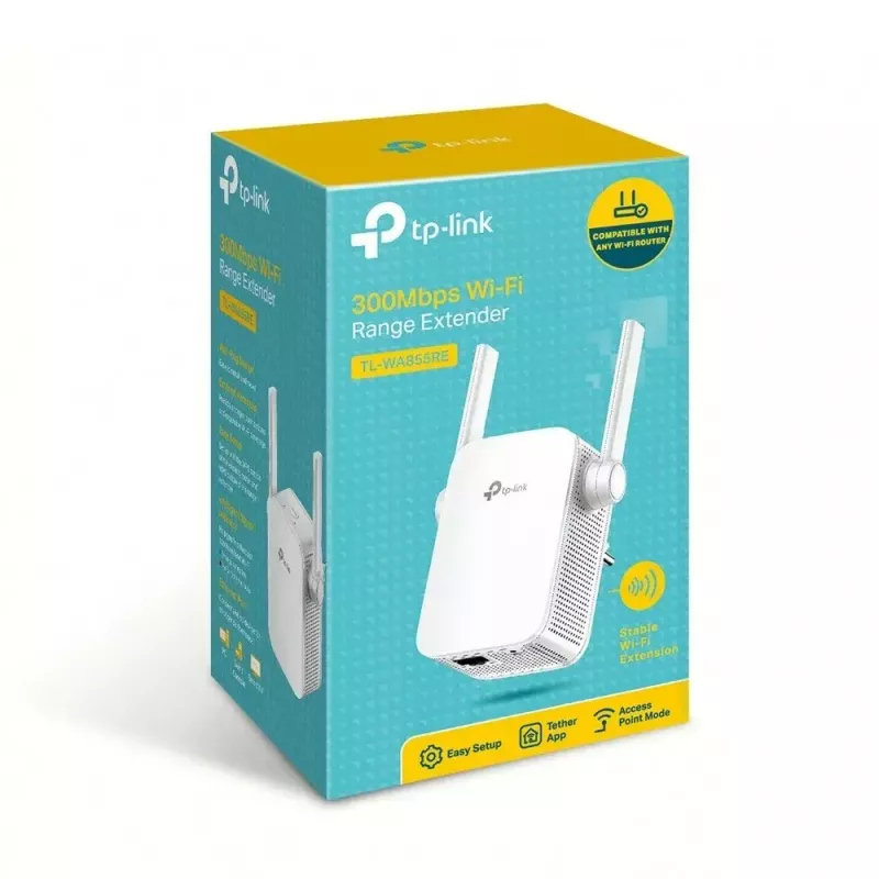 TP-LINK TL-WA855RE network extender Network transmitter & receiver White