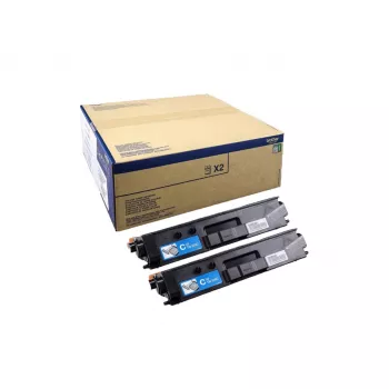 Toner cartridge Brother TN-329CTWIN Cyan, original, 2-pack, 12,000 pages yield