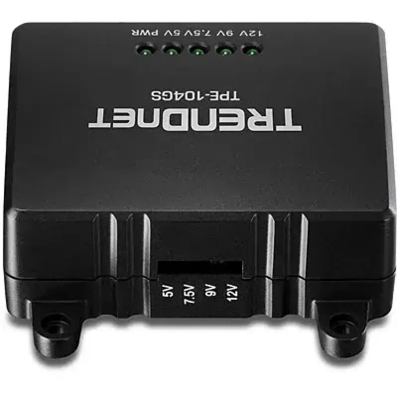 Network Splitter Trendnet TPE-104GS Black Power over Ethernet PoE