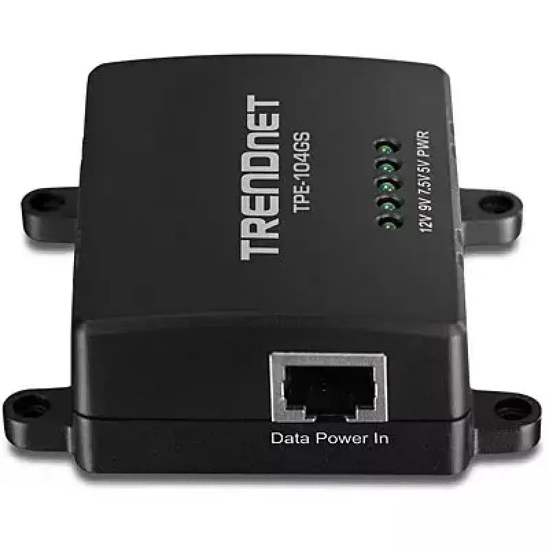 Network Splitter Trendnet TPE-104GS Black Power over Ethernet PoE