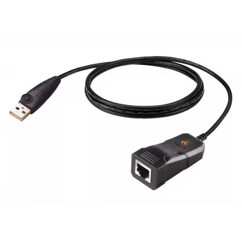 ATEN UC232BF serial cable Black 1.2 m USB Type-A RJ-45
