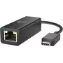 HP USB-C to RJ45 Adapter, USB Type-C, RJ-45, Male, Black, Business, Windows 10, Windows 7, Windows 8, Windows 8.1