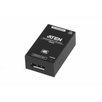 AV repeater ATEN 4K Display Port Booster VB905-AT-G — 4K (4096×2160), wired, 20 m range, 5 V/2.6 A, black