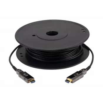 ATEN 10M True 4K HDMI Active Optical Cable, 10 m, HDMI Type D (Micro), HDMI Type D (Micro), 3D, 18 Gbit/s, Black