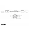 HDMI Cable ATEN VE7834A 60m Type-A Type-D 18 Gbit/s Black
