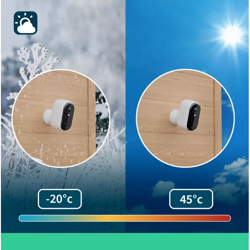 IP security camera Arlo Essential 2K 2560 x 1440 Wireless Indoor Outdoor