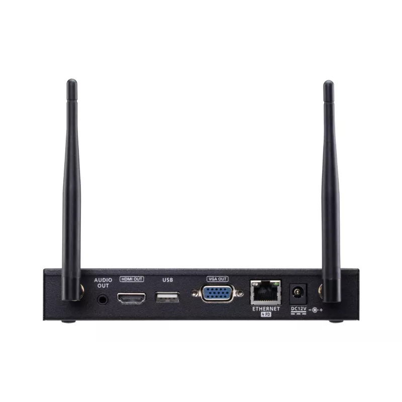 ATEN 4K Wireless Presentation Switch Desktop Black HDMI VGA Wi-Fi 5