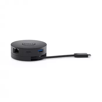 DELL DA300 Wired USB 3.2 Gen 2 (3.1 Gen 2) Type-C Black