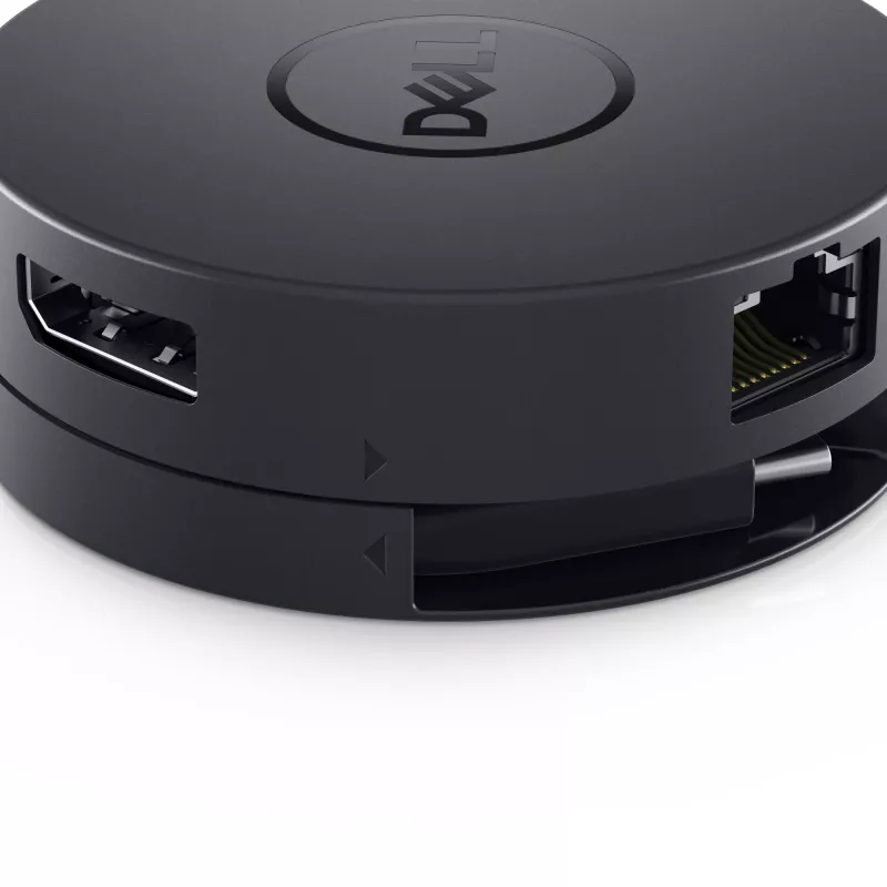 DELL DA300 Wired USB 3.2 Gen 2 (3.1 Gen 2) Type-C Black