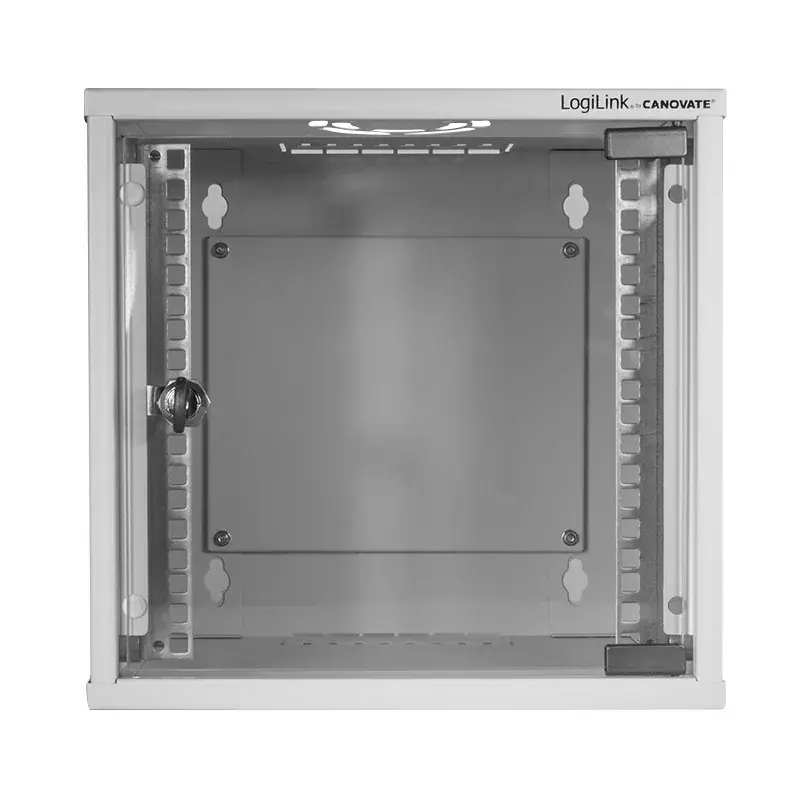 Wall mounted rack LogiLink W66Z30G 6U Grey 30 kg IP20