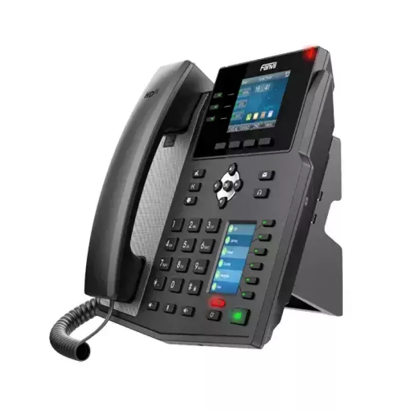 IP Phone Fanvil X4U Black 12 lines LCD Wi-Fi