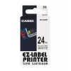 Label-making tape Casio XR-24WE1 Black on white
