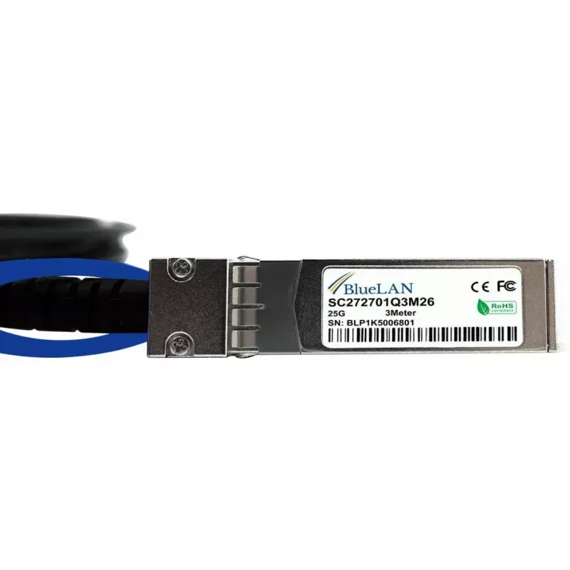 BlueOptics XXVDACBL5M InfiniBand fibre optic cable 5 m SFP28 Male Male