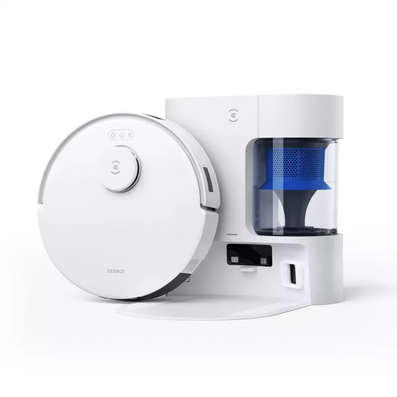 Robot vacuum Ecovacs Deebot N20e PLUS white — 2-in-1 vacuuming and mopping
