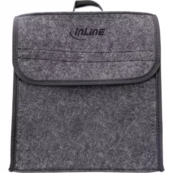 Storage bag InLine 16299I for EV car charging cable up to 7.5m grey