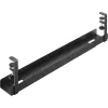 InLine Universal cable guide rail 3-level (80/100/120 cm) for under-table mounting, black
