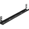 InLine Universal cable guide rail 3-level (80/100/120 cm) for under-table mounting, black