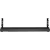 InLine Universal cable guide rail 3-level (80/100/120 cm) for under-table mounting, black