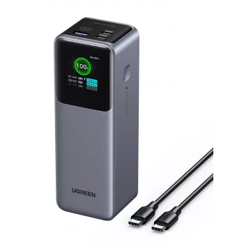 Ugreen 25000mAh 200W Fast Charging Powerbank Grey