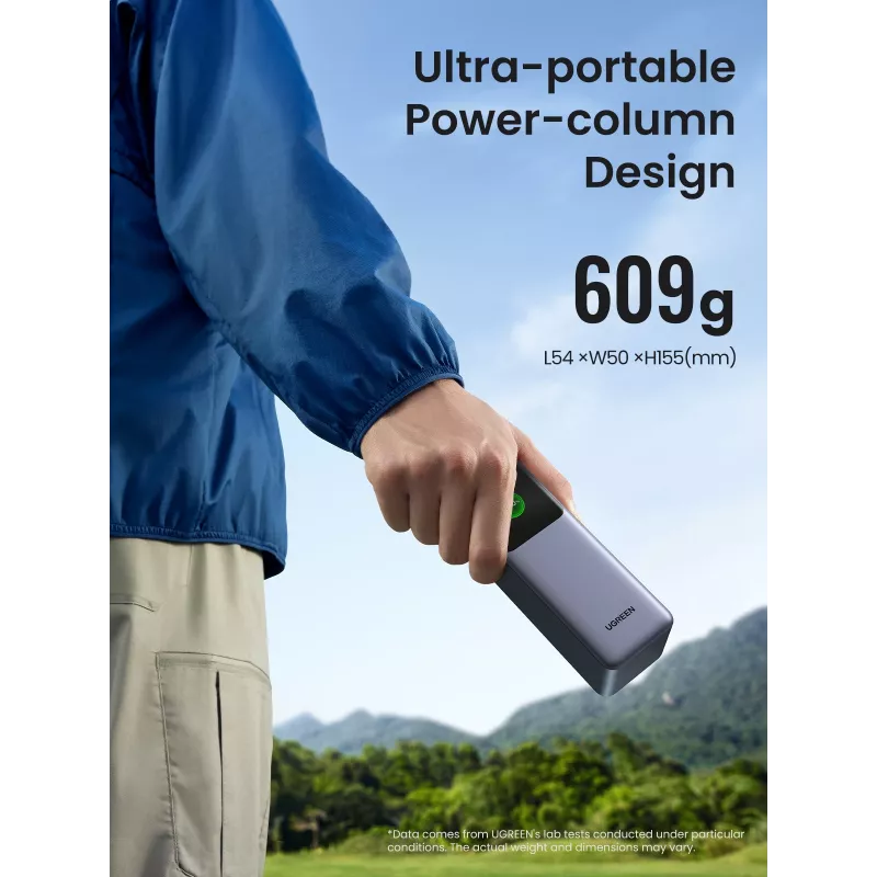 Ugreen 25000mAh 200W Fast Charging Powerbank Grey