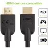 Techly ICOC HDMI2-4-050T HDMI cable 5 m HDMI Type A (Standard) Black