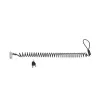 Kensington Slim NanoSaver 2.0 Portable Keyed Lock Silver Black 1.8m