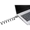 Kensington Slim NanoSaver 2.0 Portable Keyed Lock Silver Black 1.8m