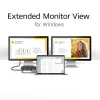 ACT USB-C 4K MST docking station for 2 HDMI monitors, Ethernet, USB-C, 3x USB-A, PD pass-through and 1 meter detachable connection cable