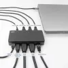 ACT USB-C 4K MST docking station for 2 HDMI monitors, Ethernet, USB-C, 3x USB-A, PD pass-through and 1 meter detachable connection cable