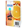 Epson Oranges Singlepack Cyan 33 Claria Premium Ink, Cyan, 4.5 ml, 1 pc(s), 300 pages