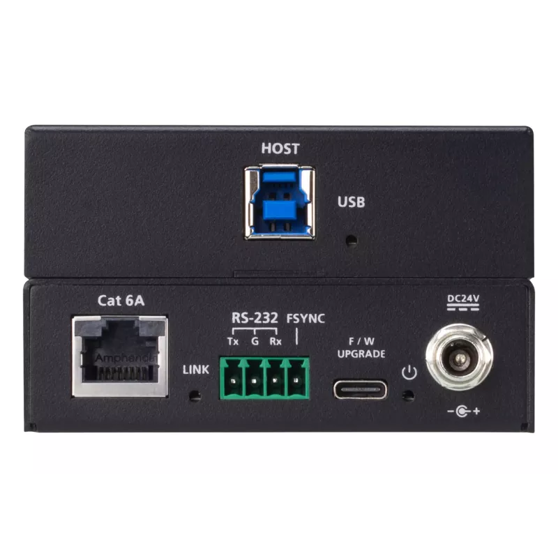 ATEN UCE33100 network extender Network transmitter & receiver Black