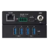 ATEN UCE33100 network extender Network transmitter & receiver Black
