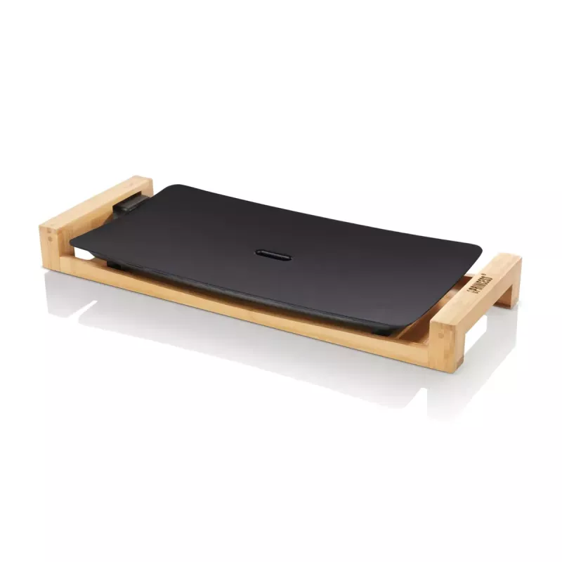 Table-top Princess 103026 Table Chef Pure Black Aluminium Bamboo Black 220W