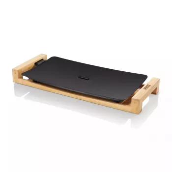 Table-top Princess 103026 Table Chef Pure Black Aluminium Bamboo Black 220W