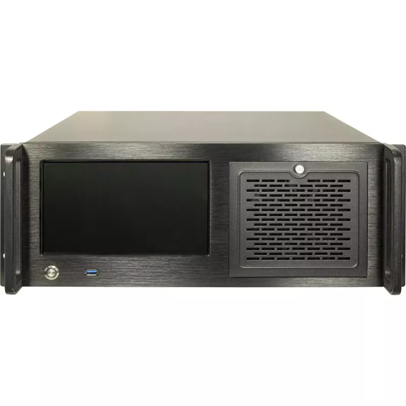 Server Rack Inter-Tech 4U-4460 TFT Black 1x 120mm Fan 5.25 inch HDD