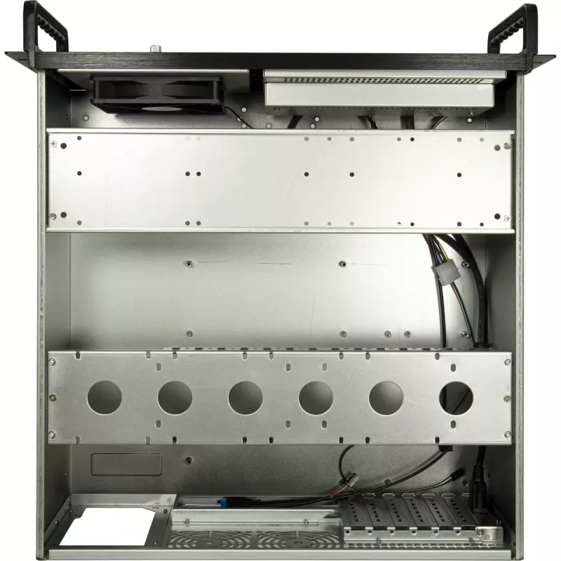 Server Rack Inter-Tech 4U-4460 TFT Black 1x 120mm Fan 5.25 inch HDD