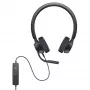 DELL Pro Stereo Headset - WH3022, Wired, Office/Call center, 96 g, Headset, Black