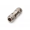 Digitus CAT 6A M12 Jack X-coded IP67 Male Connector Silver Flat