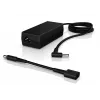 HP 65W Smart AC Adapter power adapter/inverter Indoor Black