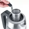 Electric kettle Severin 1.7 L 3000 W Black Stainless steel
